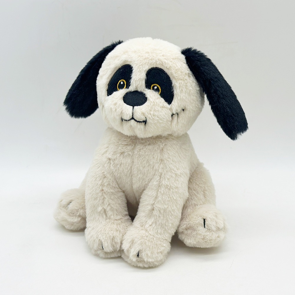 19CM Halloween Plush Toys Set - Panda Dog & Day of the Dead Skeleton Stuffed Animals for Holiday Decor & Gifts 19