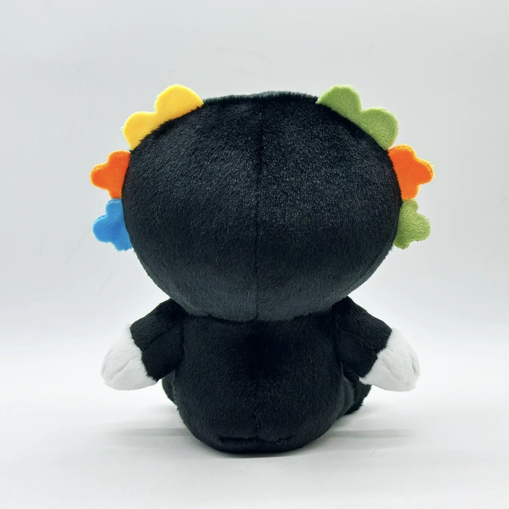 19CM Halloween Plush Toys Set - Panda Dog & Day of the Dead Skeleton Stuffed Animals for Holiday Decor & Gifts 17