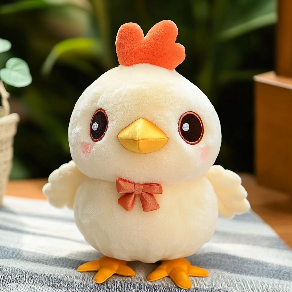 Low MOQ ODM/OEM Customized Cartoon Chicken Plush Toys: A Great Choice for All 13