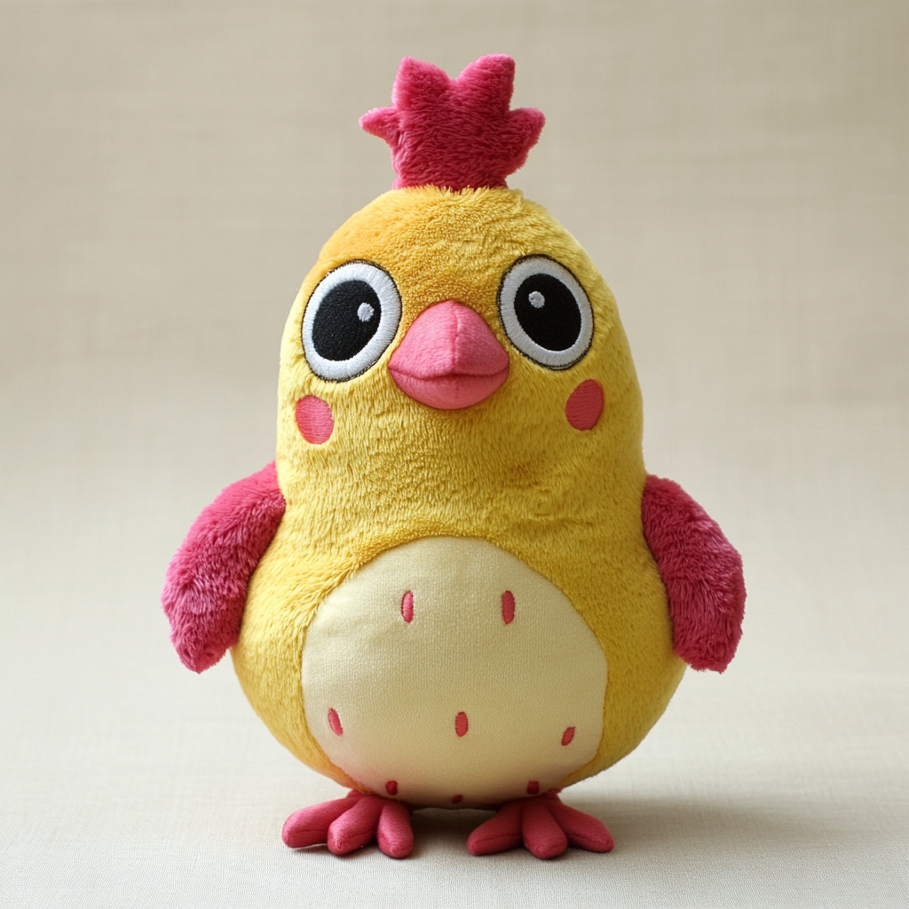 Low MOQ ODM/OEM Customized Cartoon Chicken Plush Toys: A Great Choice for All 12