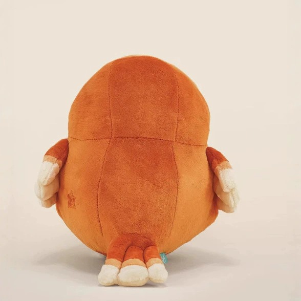 ​Cute Orange Round Bird 20cm  Canari the Canary   Plush Toy - Soft Stuffed Animal for Cuddling & Decor 10