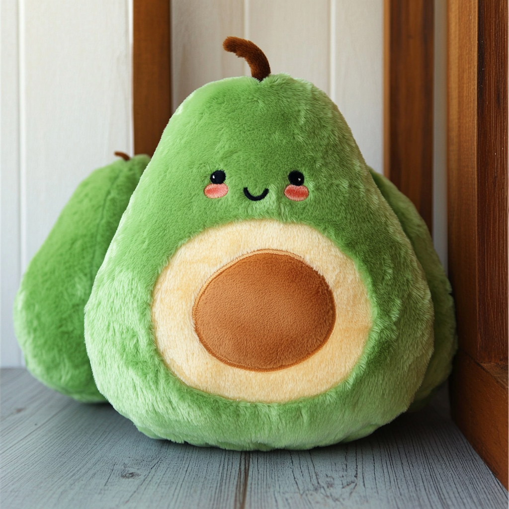 Customised Soft Toy Manufacture Factory Custom Avocado Plushie Soft Comfortable Personalized Plush Doll 15
