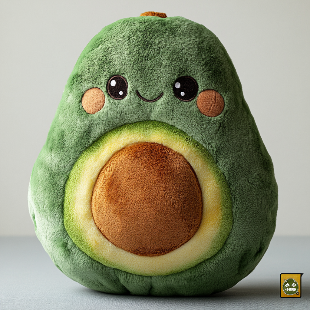 Customised Soft Toy Manufacture Factory Custom Avocado Plushie Soft Comfortable Personalized Plush Doll 12