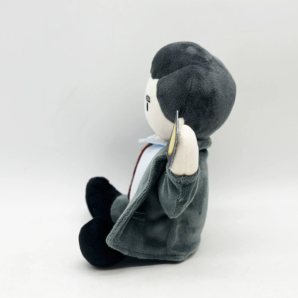 19cm The Naked Gun Comedy Series Detective Frank Drebin Stuffed Plush Toy Collectible 18