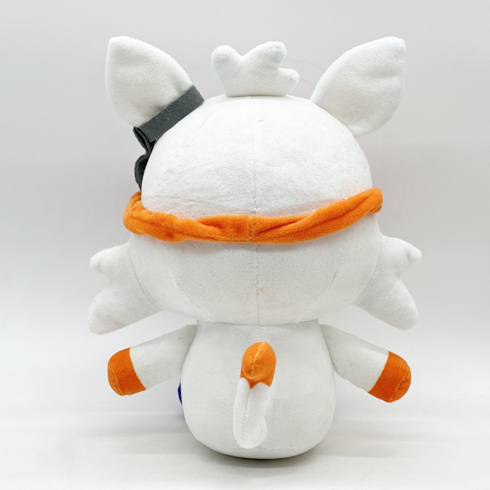 30cm Wes Plush - Adorable Stuffed Toy with Trendy Red Sunglasses, Navy Bow Tie and Unique Design Details 14