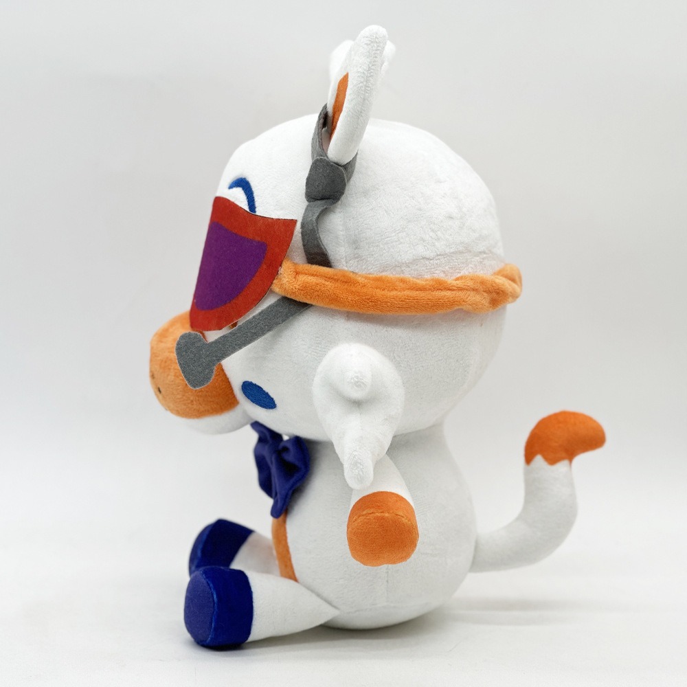 30cm Wes Plush - Adorable Stuffed Toy with Trendy Red Sunglasses, Navy Bow Tie and Unique Design Details 15