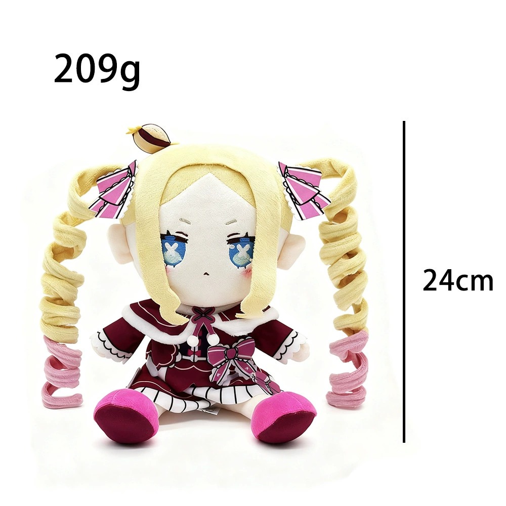 Re:ZERO -Starting Life in Another World- Beatrice Plush Doll, 24cm Anime Character Stuffed Toy for Fans 18