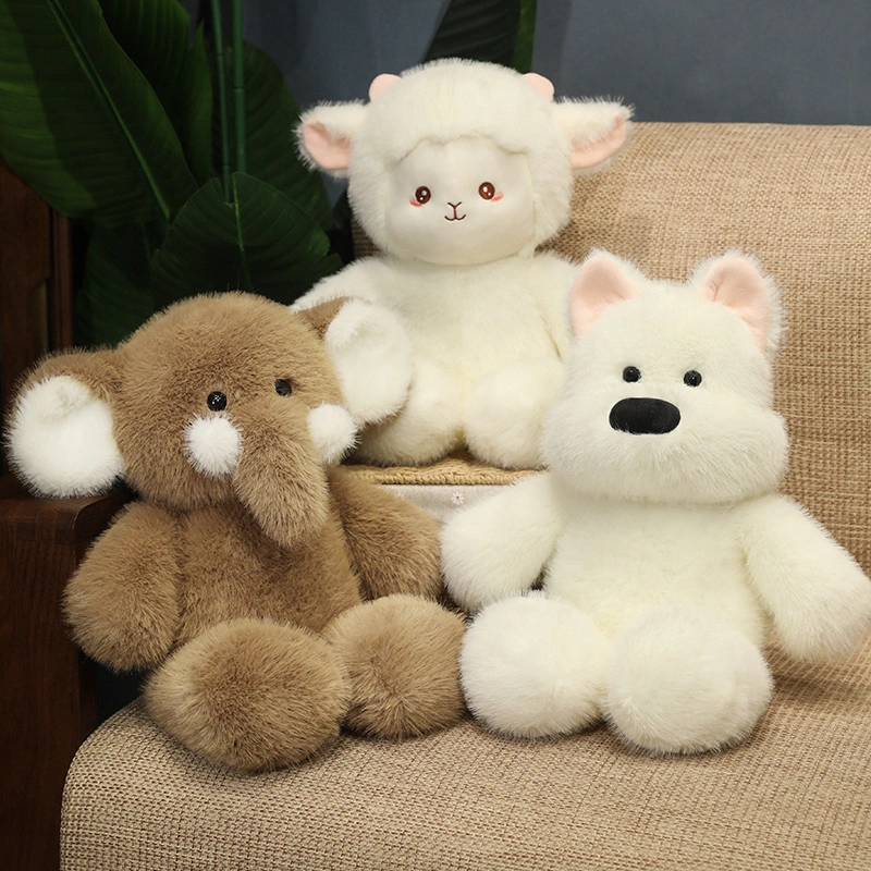Adorable Assorted Animal Plush Dolls Set - Cute and Soft Stuffed Toys Collection 1