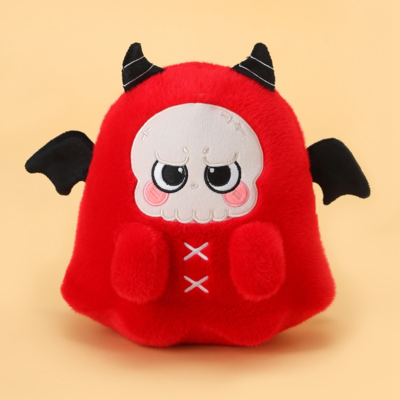Cute Devil and Ghost Plush Toys - Adorable Stuffed Dolls 12