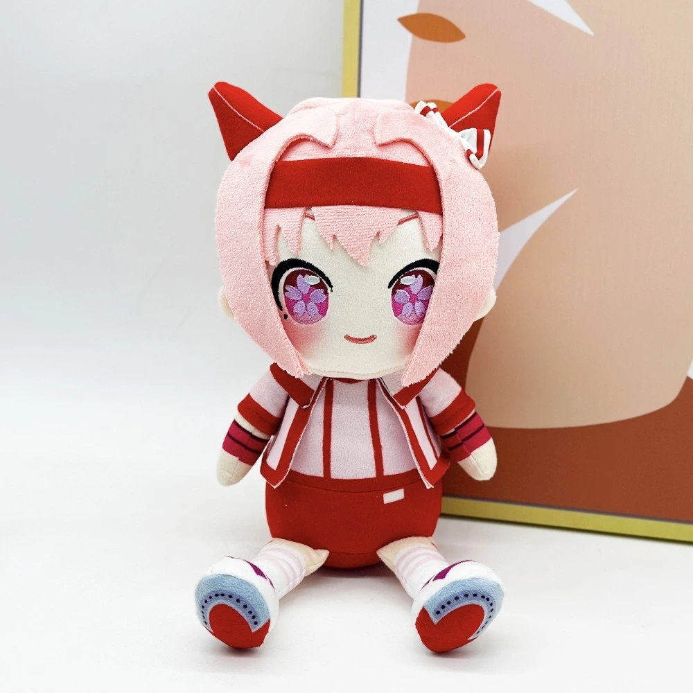 Peluche Haru Urara rose mignonne de 23 cm - Poupée en peluche Uma Musume Pretty Derby 1