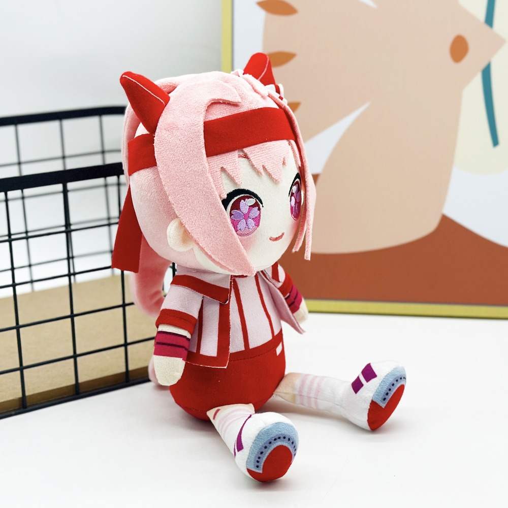 Peluche Haru Urara rose mignonne de 23 cm - Poupée en peluche Uma Musume Pretty Derby 15