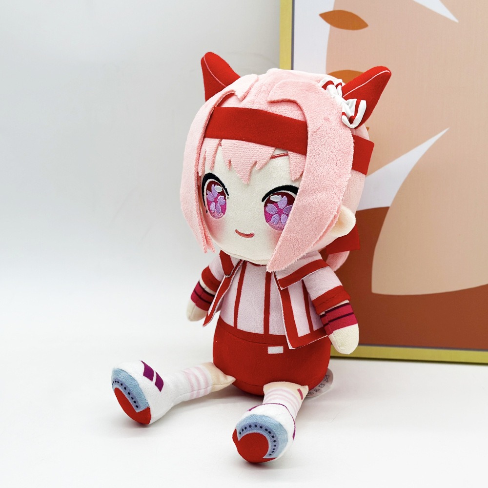 Peluche Haru Urara rose mignonne de 23 cm - Poupée en peluche Uma Musume Pretty Derby 13