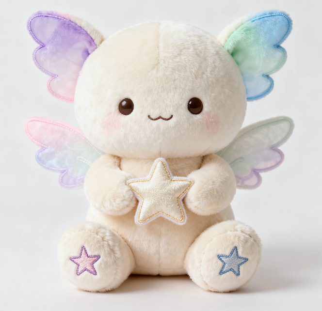 Cute Guardian Elf Soft Plush Doll - Adorable Stuffed Toy for Kids Adults, Perfect for Bedroom Decoration & Gift-Giving 7