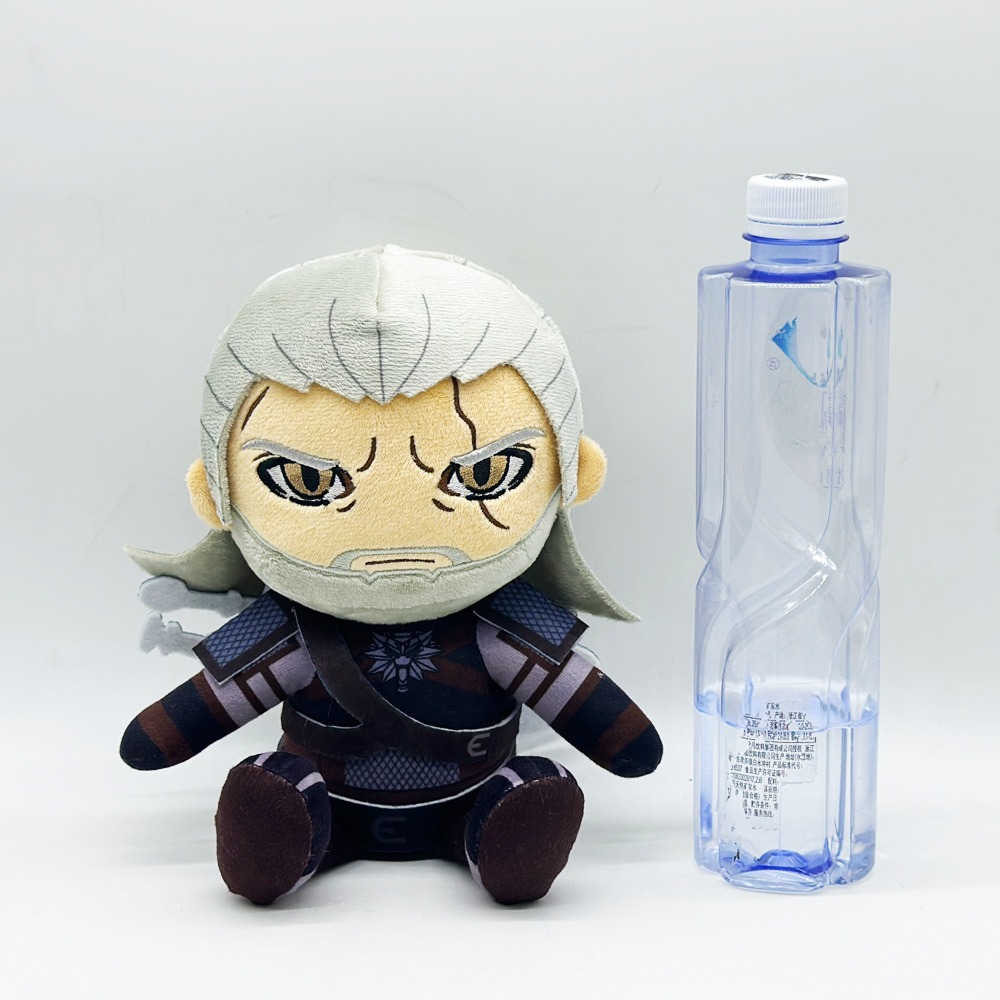 20cm Plush Geralt of Rivia - The Witcher 3: Wild Hunt Themed Stuffed Toy Fantasy Fans & Cozy Adventure Companion 14