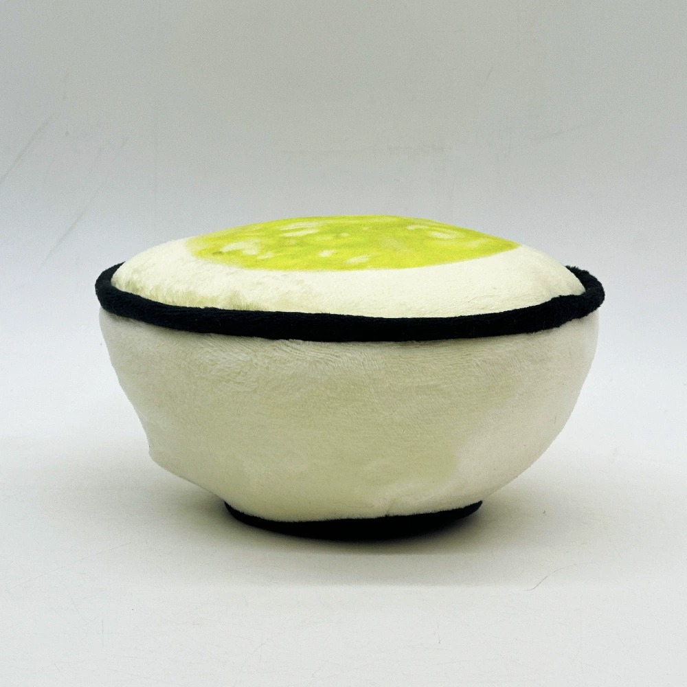 Adorable peluche Luffa et Soupe aux Œufs de 7 cm - Fournisseur de jouets mignons inspirés de la nourriture, parfaits pour les collectionneurs de mini peluches 15