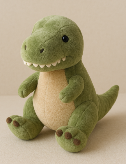 Dinosaur Plush Toy - Soft Stuffed Dinosaur Doll for Kids, Cute Tyrannosaurus Rex Plushie with Huggable Fabric 6