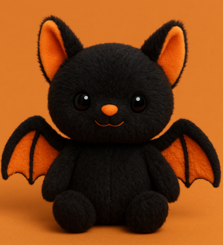 Halloween bat plush dolls with unique custom designs enhance the festive atmosphere 6