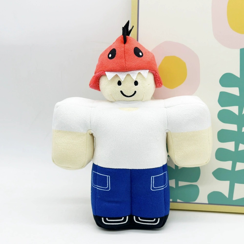 27cm Cartoon Character Plush Toy with Dinosaur Hat - Soft Stuffed Doll  Grow a Garden plush 10