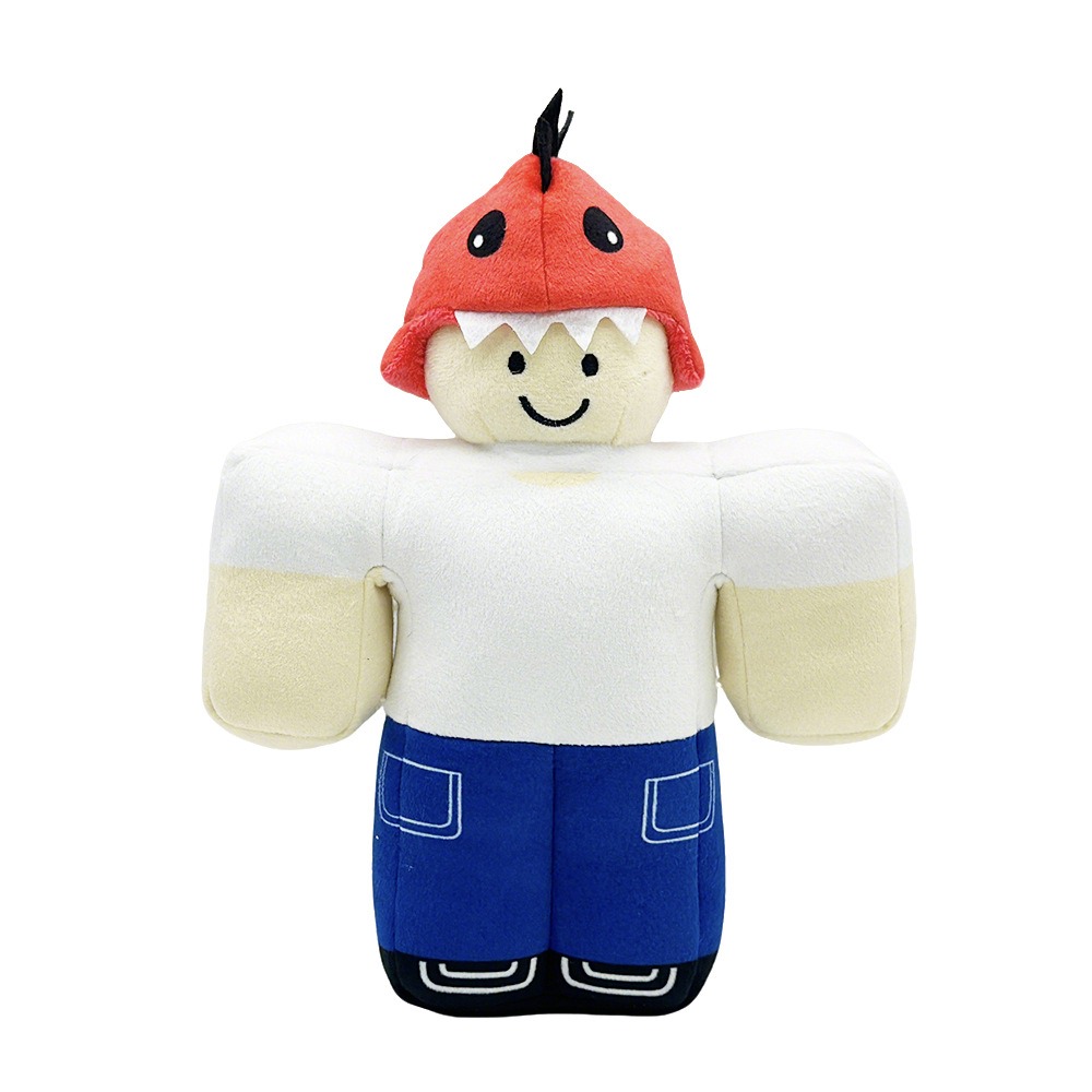 27cm Cartoon Character Plush Toy with Dinosaur Hat - Soft Stuffed Doll  Grow a Garden plush 14