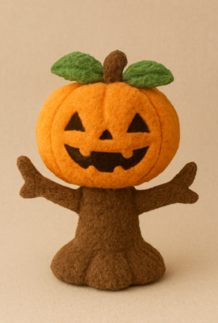 Creative Design of Pumpkin Tree Plush Dolls to Enhance the Festive Atmosphere of Halloween 6