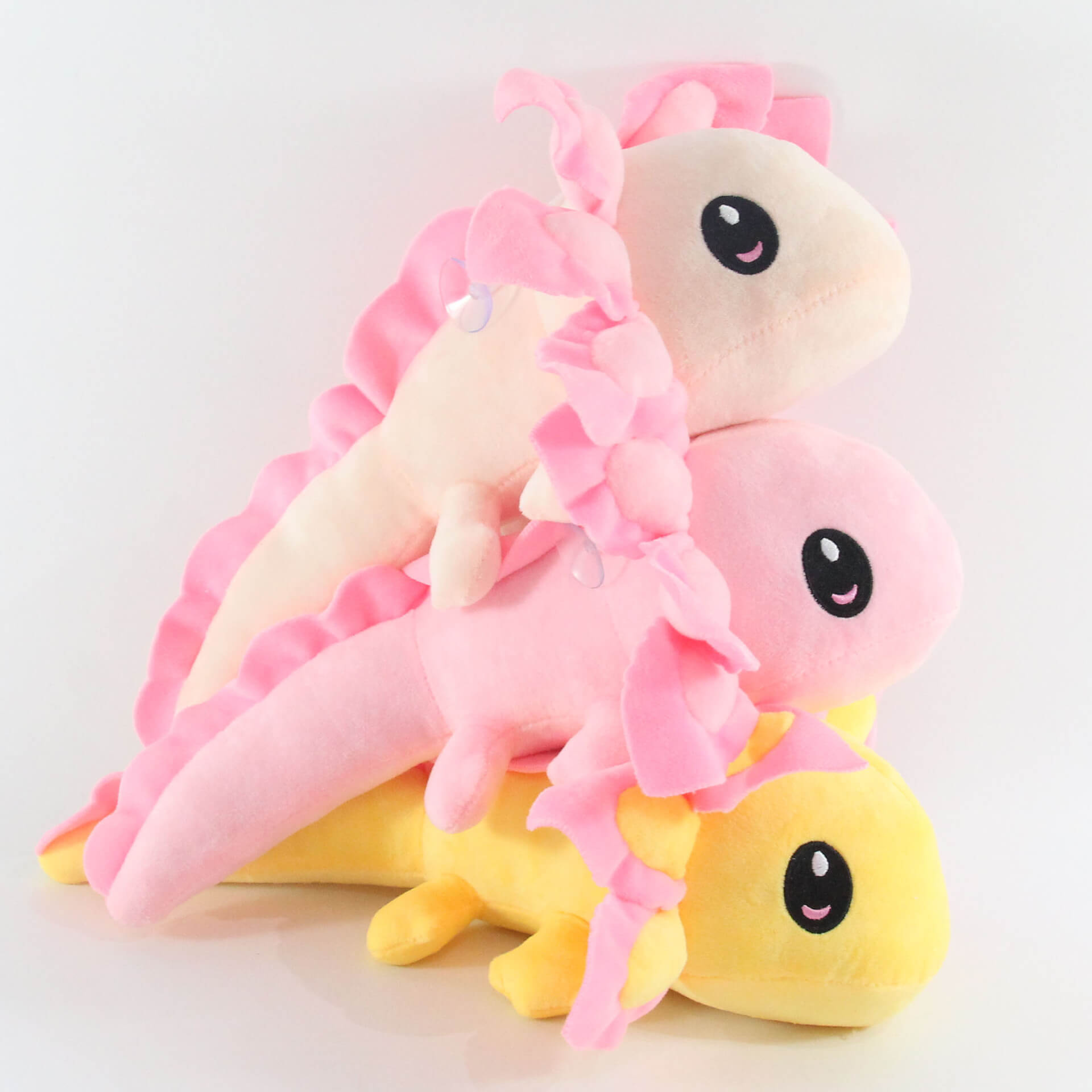 Promotional 35cm Wholesale Creative Plush Axolotl Plushie Funny Stuffed Toys Cartoon Mexican Salamander Plush Toy Pillow 16