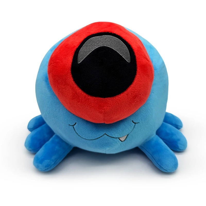 Peluche de ameba de 25 cm. Lindo monstruo de un solo ojo. Adorable extraterrestre azul. Animal de peluche con un gran ojo rojo. 9