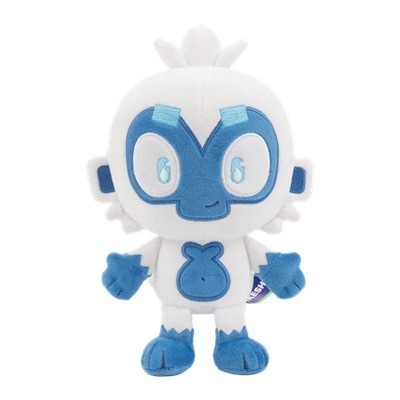 Peluche Singe des Glaces Thwackey de 25 cm - Adorable singe en peluche - Animal en peluche à thème, poupée douce et mignonne pour enfants et fans 10