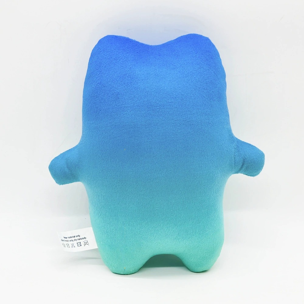 Cute Blue Gradient Plush Toy Soft Stuffed Doll 20cm Kawaii Pillow Gift for Kids and Adults 17