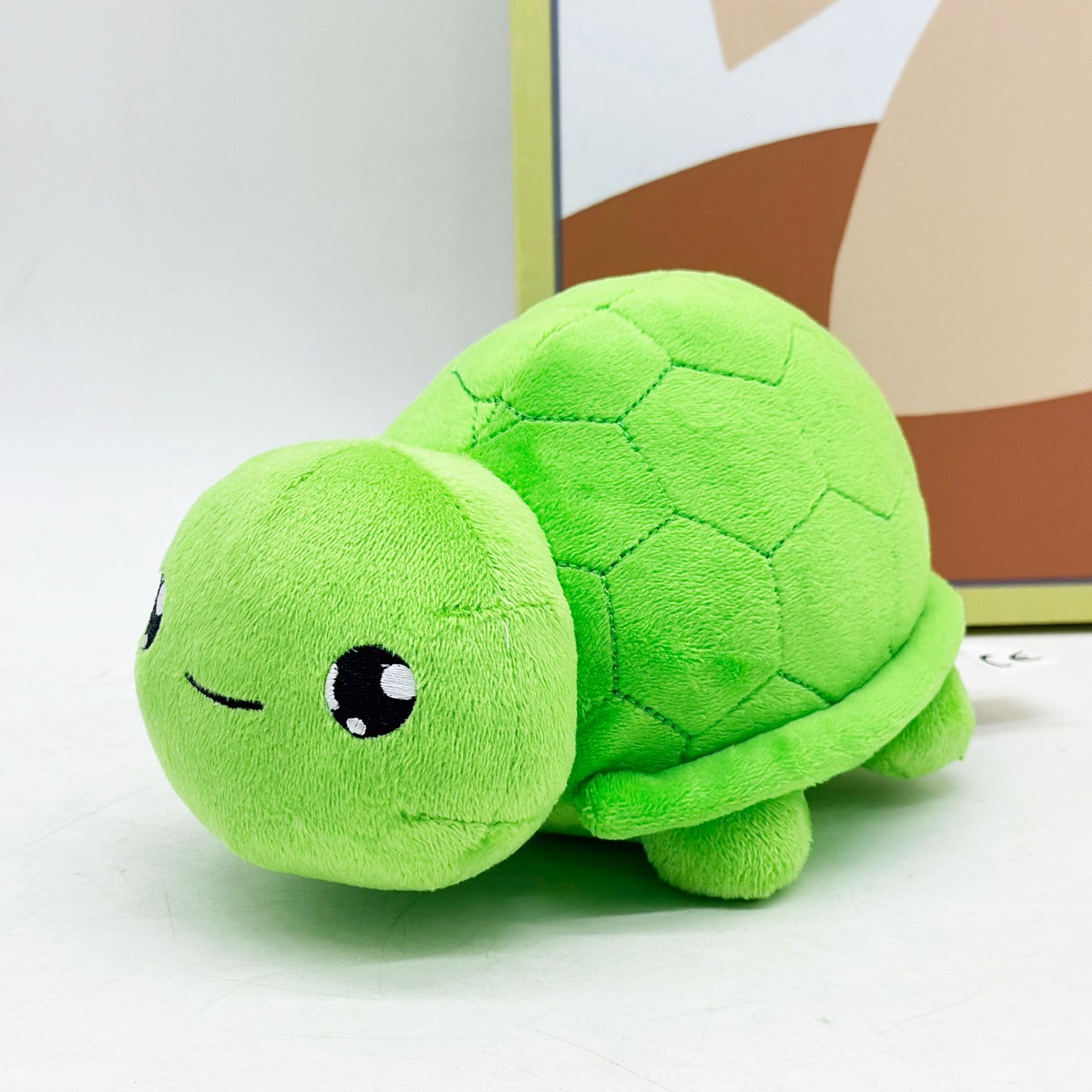 Cute Green Turtle Vedal Plush Toy Adorable 20cm Super Soft Stuffed Animal Toy for Cuddling & Decor 14