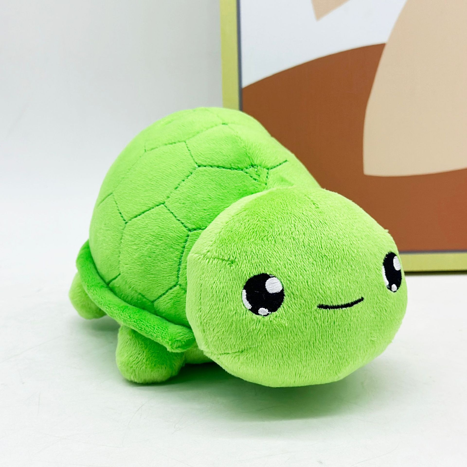 Cute Green Turtle Vedal Plush Toy Adorable 20cm Super Soft Stuffed Animal Toy for Cuddling & Decor 11