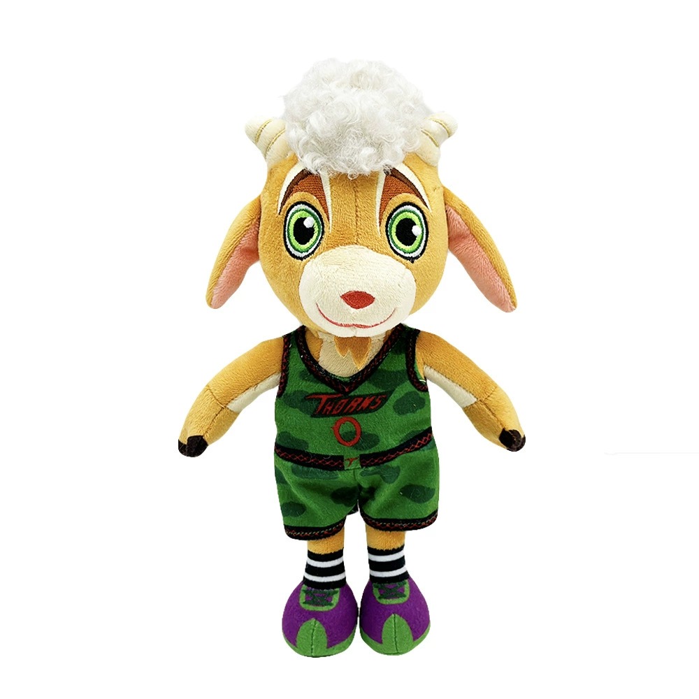 Goat Basketball Player Plush Toy - 26cm GOAT Movie Plush Cute Animal Stuffed Doll (80g) 18