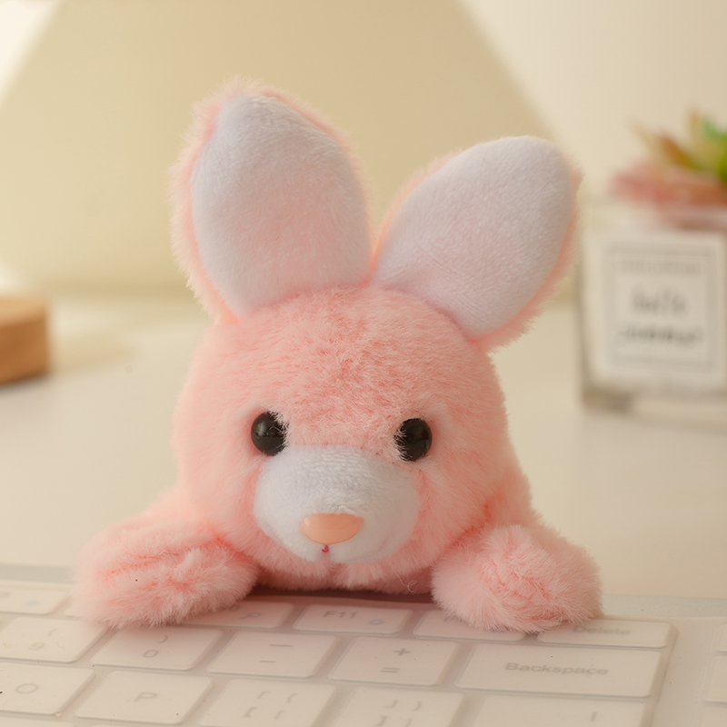 Plush animal refrigerator magnets, creative design, small size, cute shape, warm home decoration 12