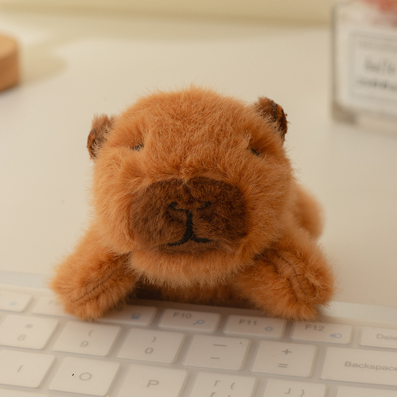 Plush animal refrigerator magnets, creative design, small size, cute shape, warm home decoration 13