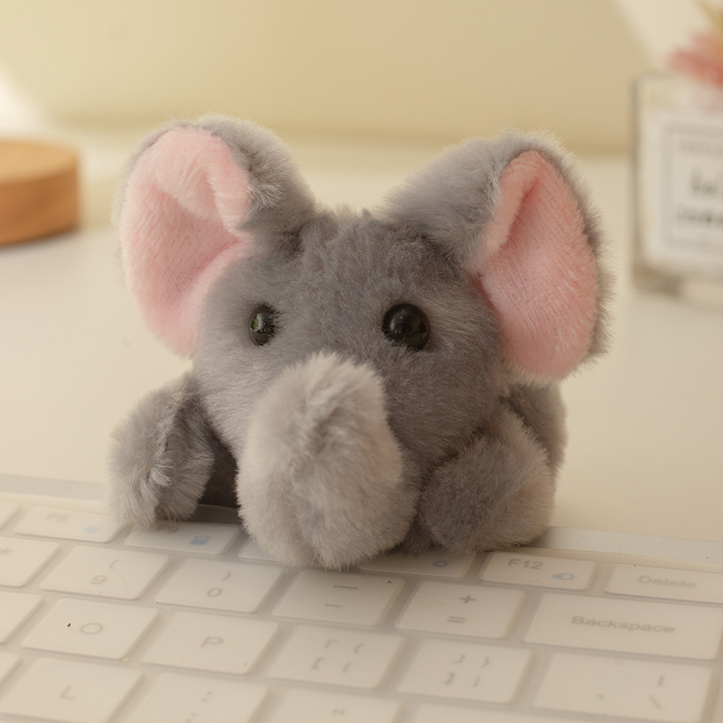 Plush animal refrigerator magnets, creative design, small size, cute shape, warm home decoration 14