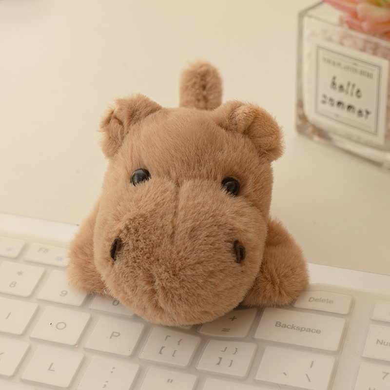 Plush animal refrigerator magnets, creative design, small size, cute shape, warm home decoration 17