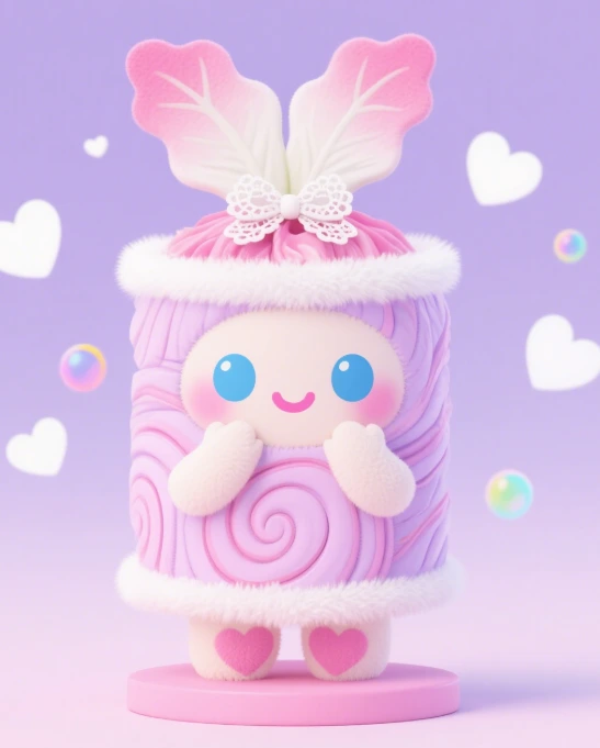 Custom plush toy with a sweet kimchi cute design, soft and adorable, a gift for kids 1