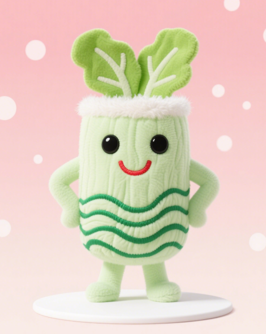 Custom plush toy vegetables with unique, funny and creative designs 9