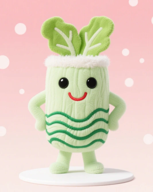 Custom plush toy vegetables with unique, funny and creative designs 1