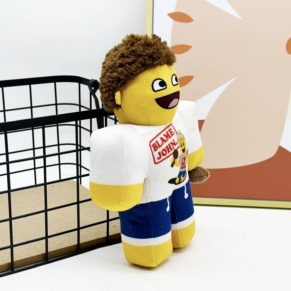 Forsaken Shedletsky Plush Toy - 25cm Tall, 110g, Iconic BLAME JOHN Look 14