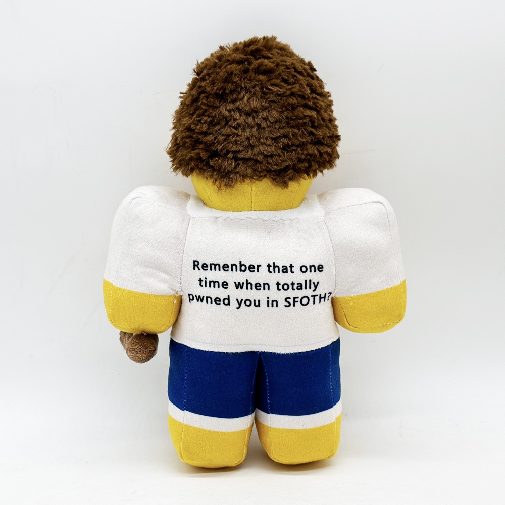 Forsaken Shedletsky Plush Toy - 25cm Tall, 110g, Iconic BLAME JOHN Look 18