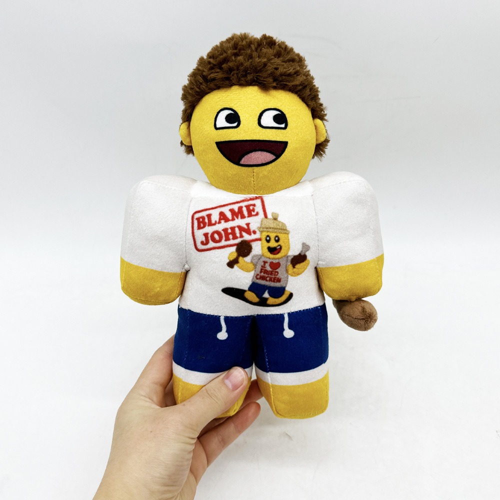 Forsaken Shedletsky Plush Toy - 25cm Tall, 110g, Iconic BLAME JOHN Look 17