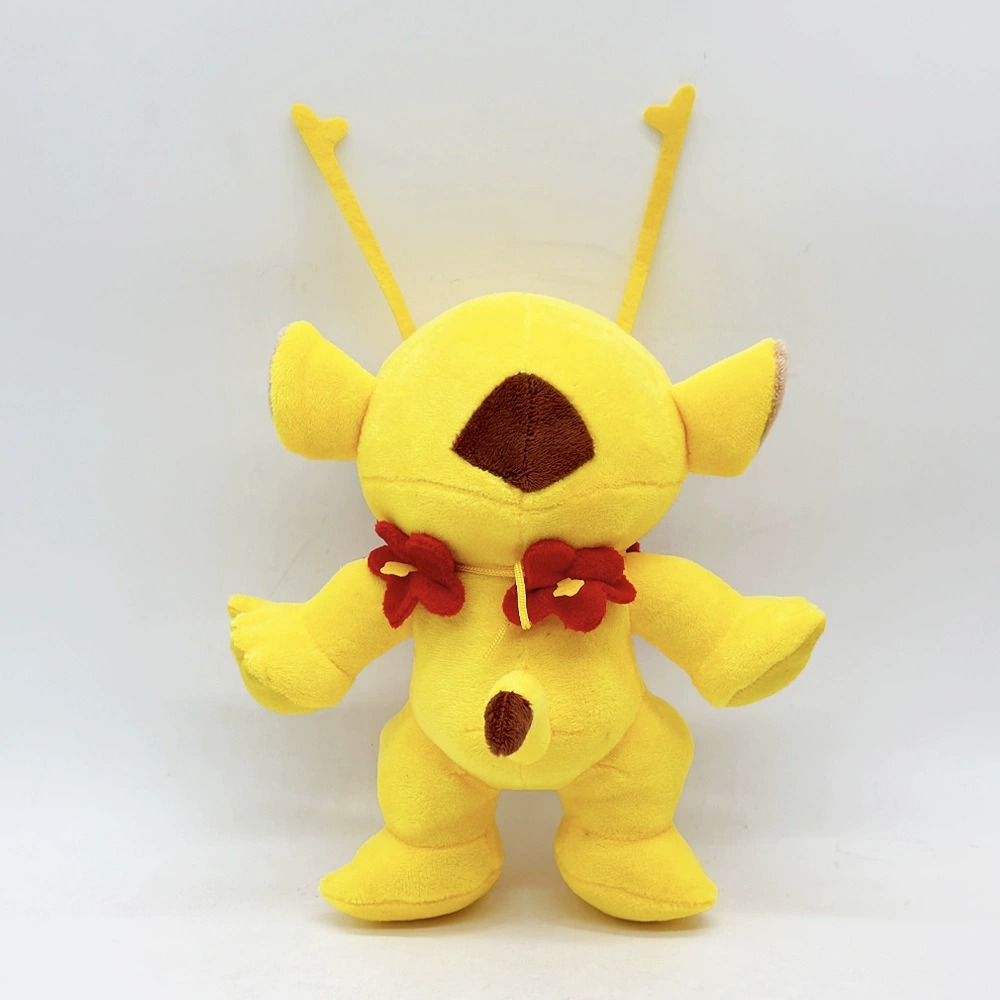 Yellow Stitch Plush Toy - 28cm Stuffed Alien Character Doll  221 Laboratory Sparky Plush 15