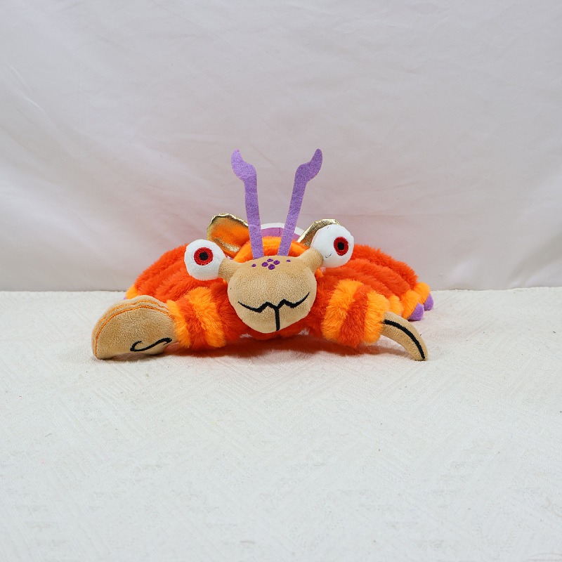 Мягкая плюшевая игрушка в форме лобстера из мультяшного мультфильма «Мои поющие монстры», 30 см в длину, 150 г. 19