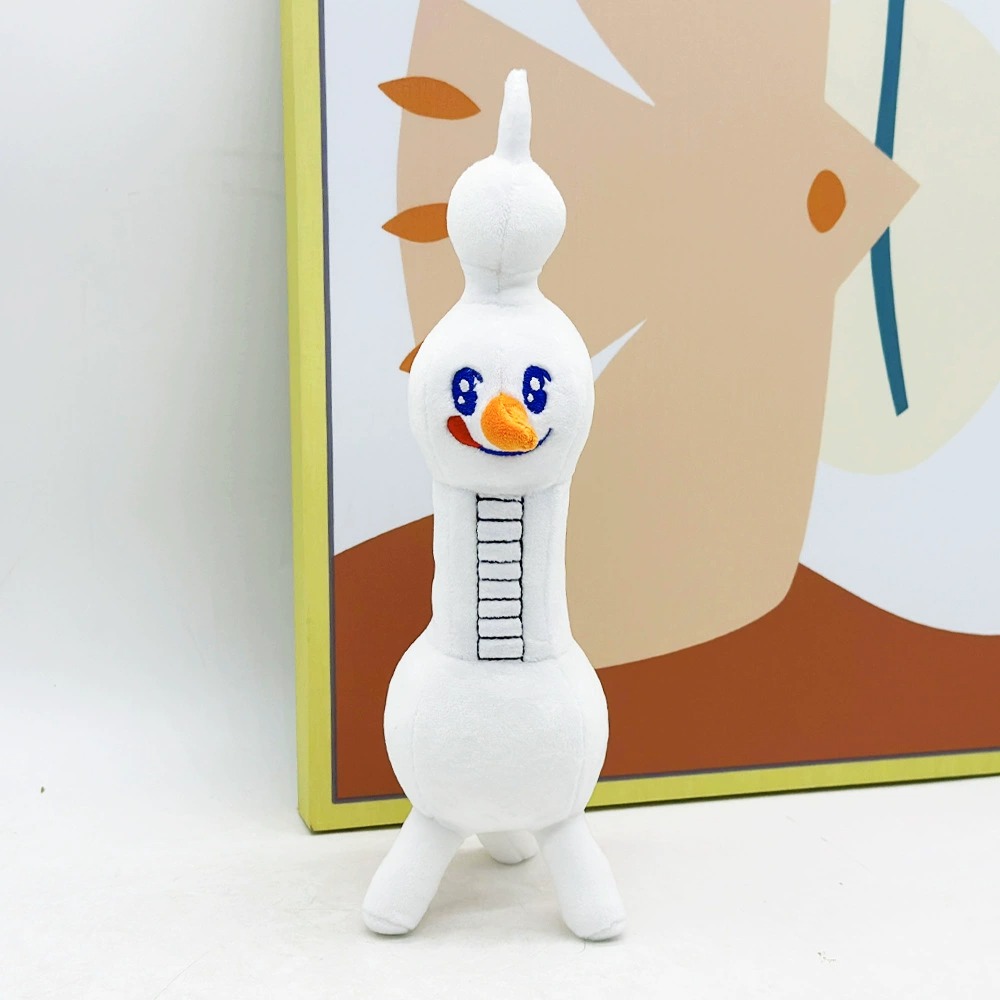 Cute Thermometer - Shaped Plush Toy, 27cm White Stuffed Doll, 43g Soft Plush Decoration 20
