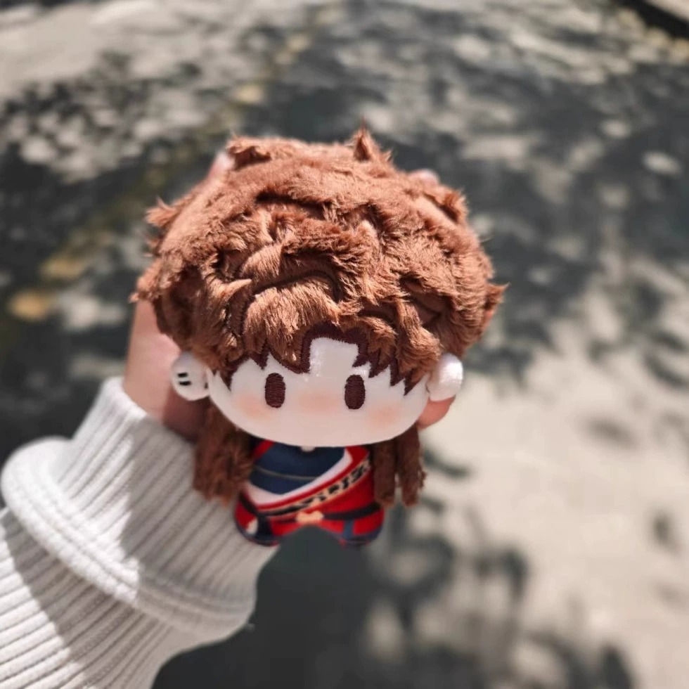 10cm Plush Doll Keychains Sun Ce, Fu Rong, Zuo Ci, Yuan Ji, Liu Bian, and the King of Guanglin Cotton Dolls 16