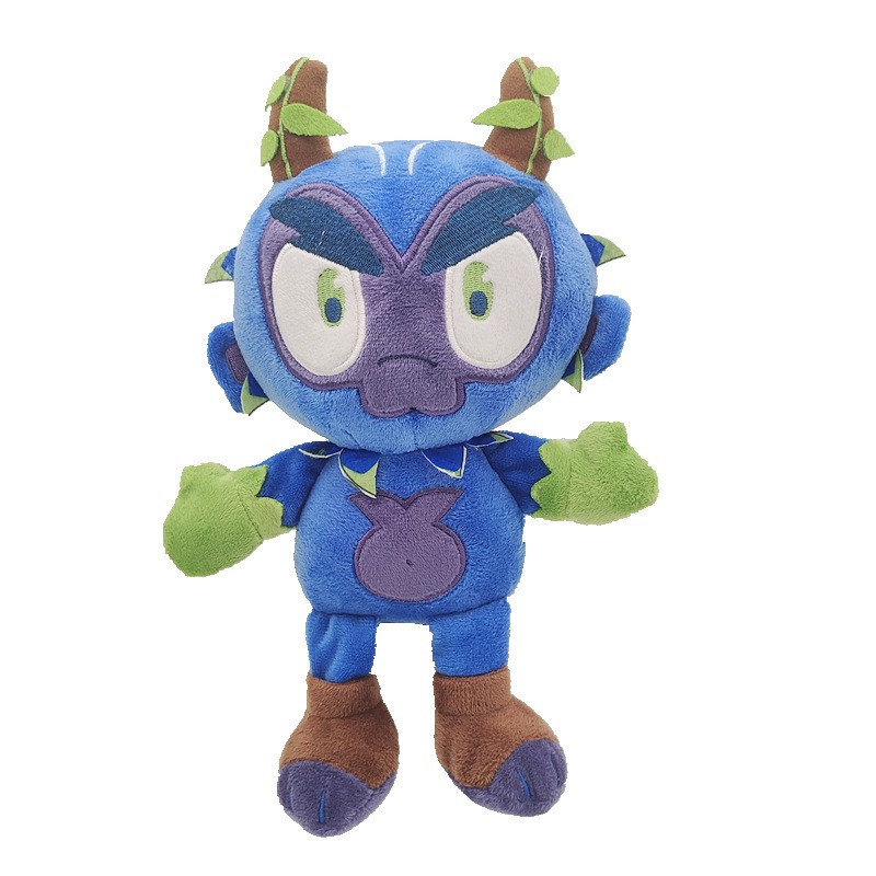 Licensed Bloons TD6 Obyn Greenfoot Plush - 27cm Druid Plushie with Magic Totem & Nature Staff - Soft Stuffed Collectible 12