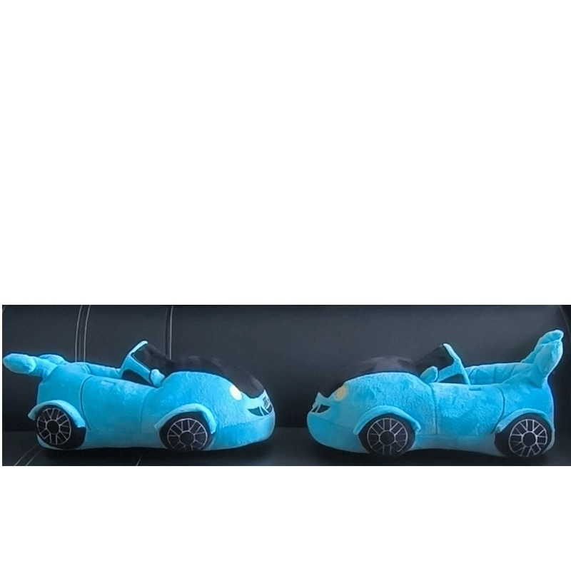 Plush Car - Shaped Slippers for Kids, Soft Comfortable Home Slippers, 30cm Size, 330g 12