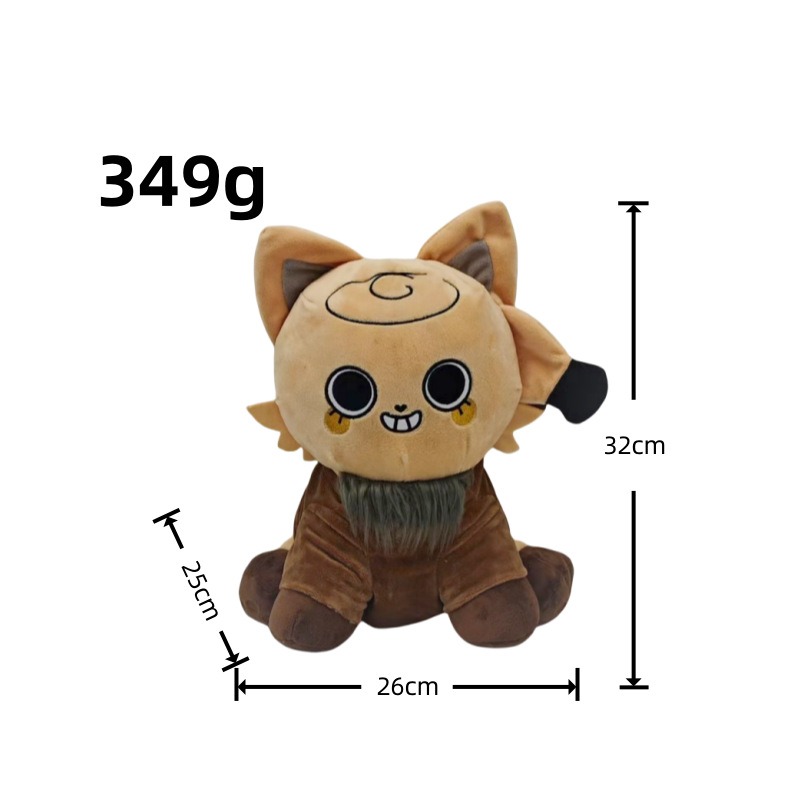 32cm Dandy's World Shellymeow Plush Doll - Authentic Character Design, Huggable Stuffed Toy 10