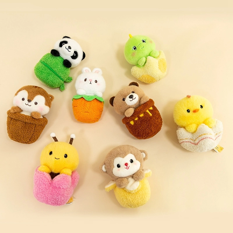 Desk Companion Series Plush Toys - Cute Stuffed Dolls for Desk Decor, Soft Cuddly Companions for Work &amp; Study 1