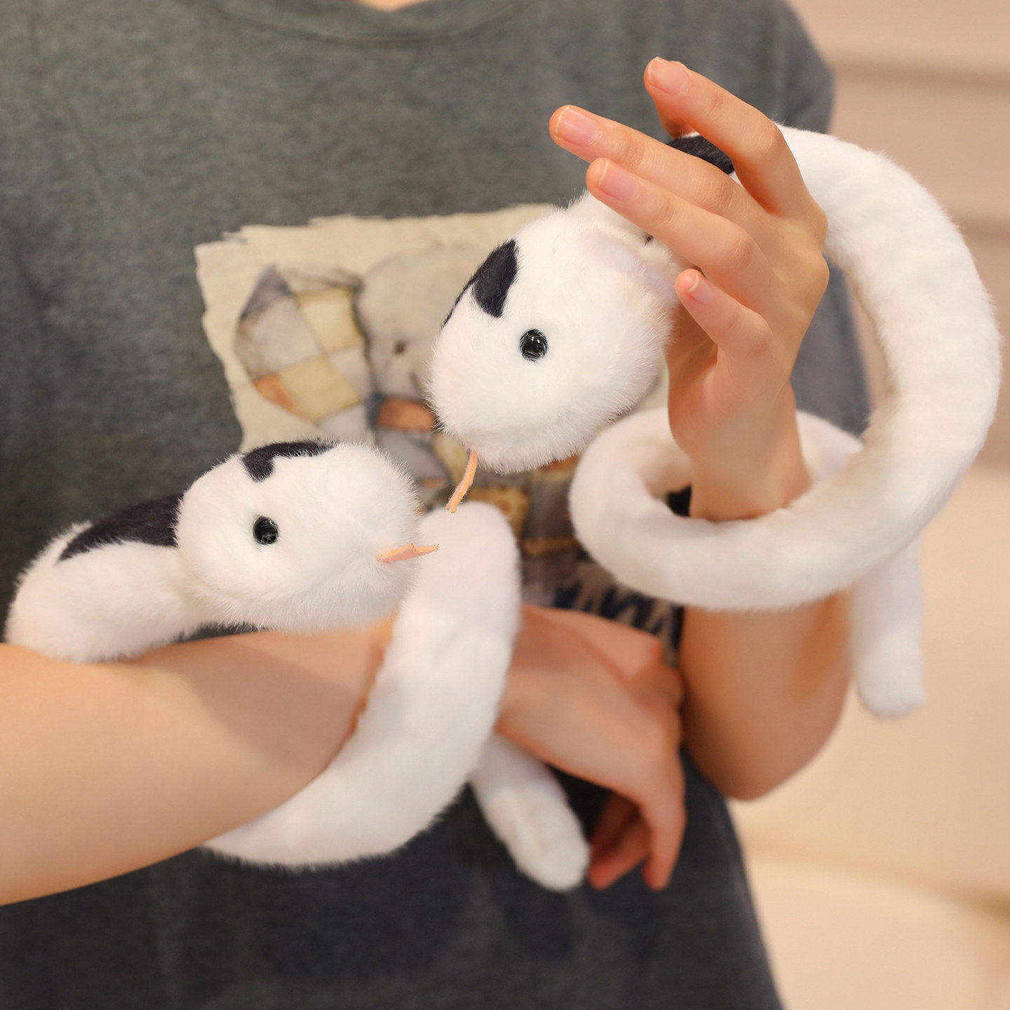 Little Vinegar Bun Plush Doll - Cute Stuffed Little Jealousy Toy with Soft Fluffy Body, Adorable Companion for Kids & 14